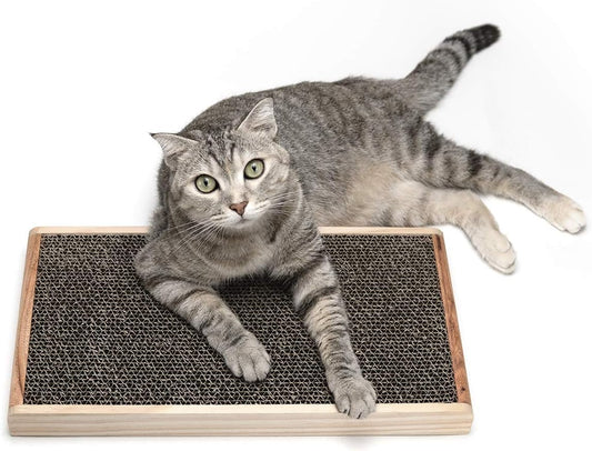 TigerLi 木製猫爪とぎボックス カスが出ない 高耐久タイプ